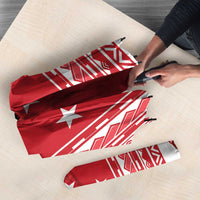 Samoa FAST Umbrella Forever Proud Samoan Tribal Pattern - Polynesian Pride