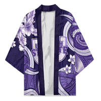 Utah State Polynesian Heritage Kimono Floral Tribal Pattern Tropical Flowers