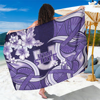 Utah State Polynesian Heritage Sarong Floral Tribal Pattern Tropical Flowers