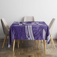 Utah State Polynesian Heritage Tablecloth Floral Tribal Pattern Tropical Flowers