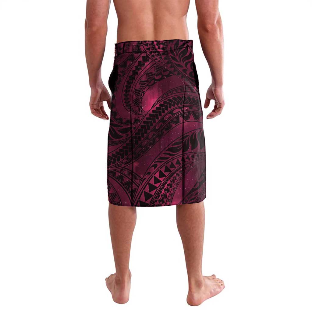 Hawaii Makahiki Season Lavalava Floral Tribal Tattoo Pink Galaxy