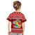 Personalized Tonga Christmas Kid T Shirt Kilisimasi Fiefia Santas Coat Of Arms LT05 - Polynesian Pride