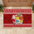 Tonga Christmas Rubber Doormat Kilisimasi Fiefia Santas Coat Of Arms LT05 - Polynesian Pride