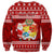 Personalized Tonga Christmas Sweatshirt Kilisimasi Fiefia Santas Coat Of Arms LT05 - Polynesian Pride