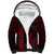 Personalized Hawaii Hauoli Makahiki Hou Sherpa Hoodie Lono Hawaiian God Kakau Polynesian Tribal Red LT05 Unisex Red - Polynesian Pride
