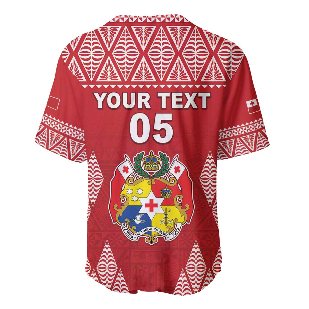 Custom Tonga Rugby Baseball Jersey Tonga Mate Ma'a Take The Lead LT05 - Polynesian Pride