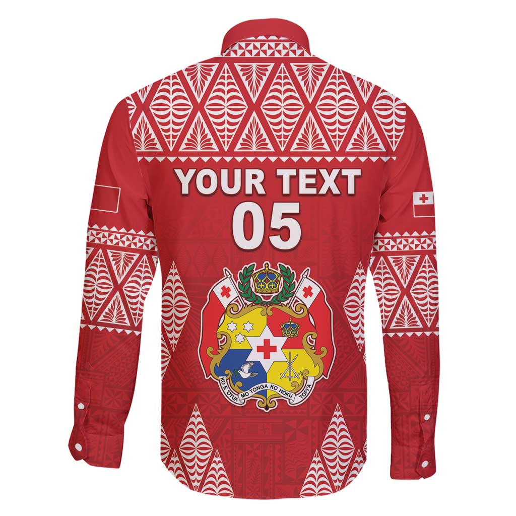 Custom Tonga Rugby Family Matching Short Sleeve Bodycon Dress and Hawaiian Shirt Tonga Mate Ma'a Take The Lead LT05 - Polynesian Pride