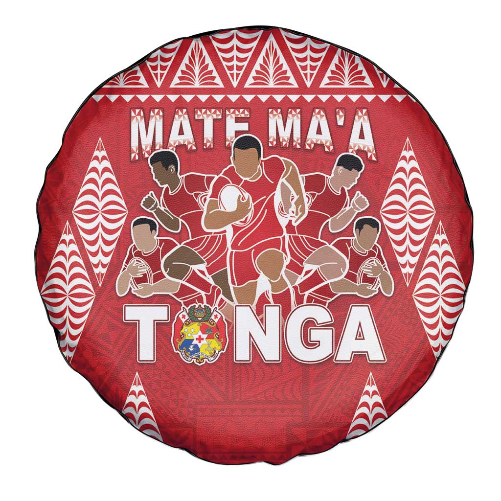 Tonga Rugby Spare Tire Cover Tonga Mate Ma'a Take The Lead