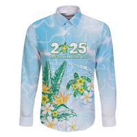 Personalised 2025 Aloha Hawaii Family Matching Short Sleeve Bodycon Dress and Hawaiian Shirt Tropical Flowers And Honu