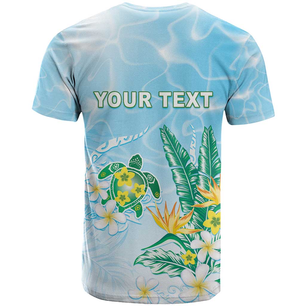 Personalised 2025 Aloha Hawaii T Shirt Tropical Flowers And Honu