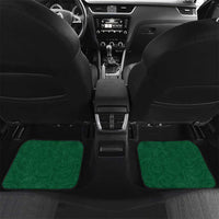 New Zealand Pigeon Kereru Car Mats Maori Fern Art Green Gradient - Polynesian Pride