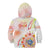 Happy Holi Festival Kid Hoodie Rangoli With Polynesian Pattern LT05 - Polynesian Pride