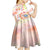 Happy Holi Festival Kid Short Sleeve Dress Rangoli With Polynesian Pattern LT05 - Polynesian Pride