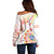 Happy Holi Festival Off Shoulder Sweater Rangoli With Polynesian Pattern LT05 - Polynesian Pride