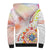 Happy Holi Festival Sherpa Hoodie Rangoli With Polynesian Pattern LT05 - Polynesian Pride