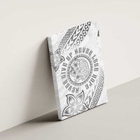 Brain Cancer Warrior Canvas Wall Art Never Give Up