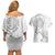 Brain Cancer Warrior Couples Matching Off Shoulder Short Dress and Hawaiian Shirt Never Give Up
