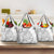 Brain Cancer Warrior Grocery Bag Never Give Up