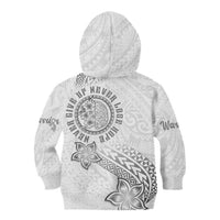 Brain Cancer Warrior Kid Hoodie Never Give Up