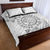 Brain Cancer Warrior Quilt Bed Set Never Give Up