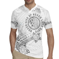 Brain Cancer Warrior Rugby Jersey Never Give Up