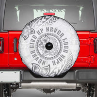 Brain Cancer Warrior Spare Tire Cover Never Give Up LT05 - Polynesian Pride