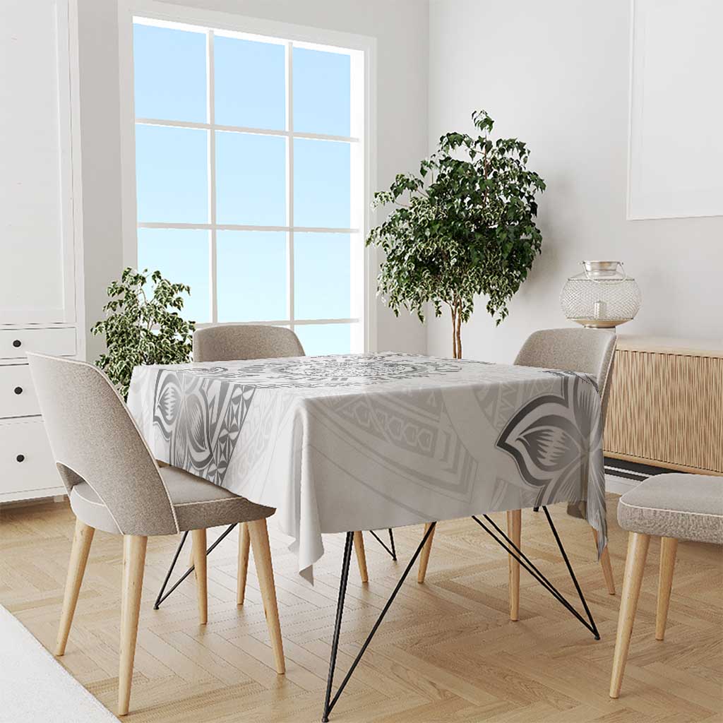 Brain Cancer Warrior Tablecloth Never Give Up