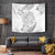 Brain Cancer Warrior Tapestry Never Give Up