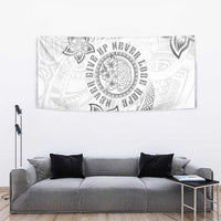 Brain Cancer Warrior Tapestry Never Give Up