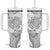Brain Cancer Warrior Tumbler With Handle Never Give Up