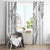 Brain Cancer Warrior Window Curtain Never Give Up