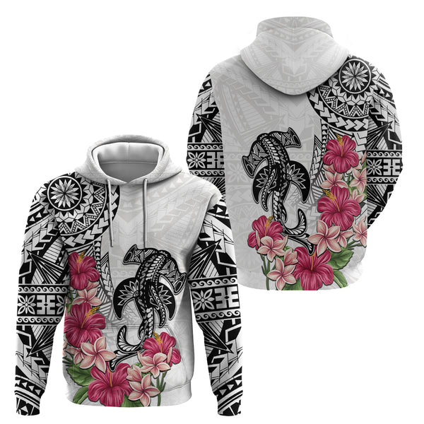Polynesian Shark Tattoo Hawaii Tribal Sweatshirt - LT12