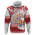 French Polynesia Internal Autonomy Day Hoodie Tropical Hibiscus And Turtle Pattern
