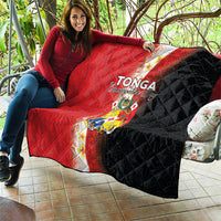 Tonga Emancipation Day Quilt Tongan Ngatu Pattern With Plumeria LT05 - Polynesian Pride