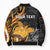 Papua New Guinea Bomber Puffer Jacket Happy 50th Independence Anniversary - Polynesian Pride