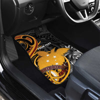 Personalised Papua New Guinea Car Mats Happy 50th Independence Anniversary - Polynesian Pride