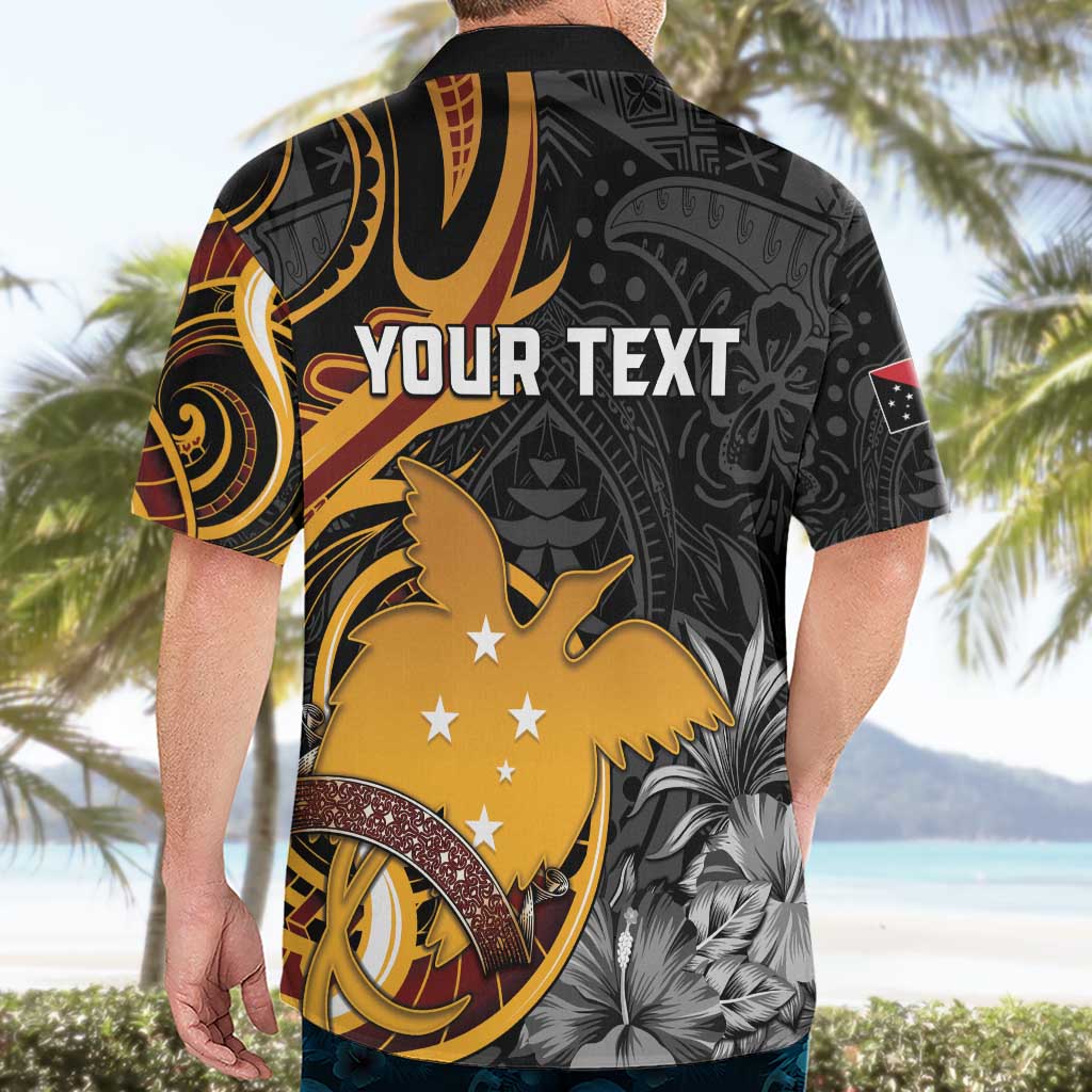 Personalised Papua New Guinea Hawaiian Shirt Happy 50th Independence Anniversary - Polynesian Pride