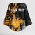 Papua New Guinea Kimono Sleeve Blouse Happy 50th Independence Anniversary - Polynesian Pride