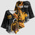 Papua New Guinea Kimono Sleeve Blouse Happy 50th Independence Anniversary - Polynesian Pride