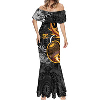 Personalised Papua New Guinea Mermaid Dress Happy 50th Independence Anniversary - Polynesian Pride