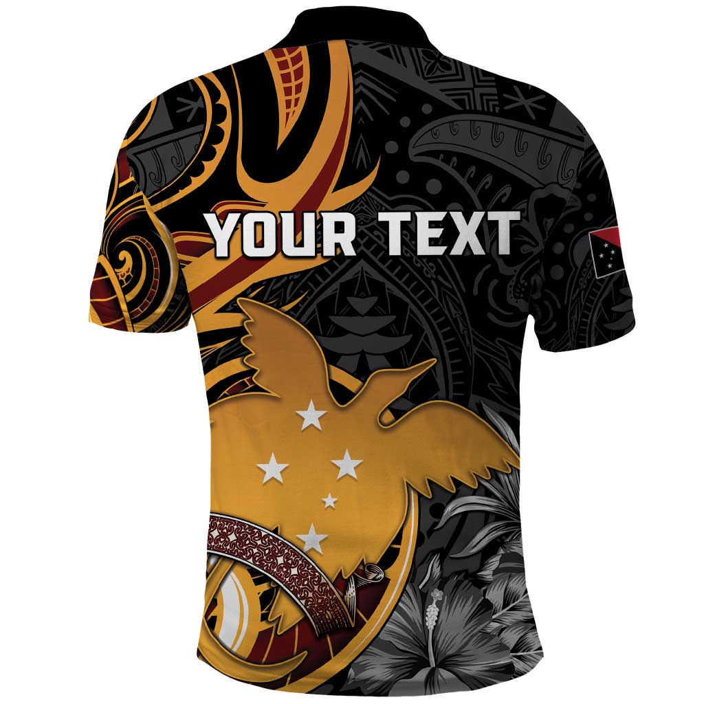 Personalised Papua New Guinea Polo Shirt Happy 50th Independence Anniversary LT05 - Polynesian Pride