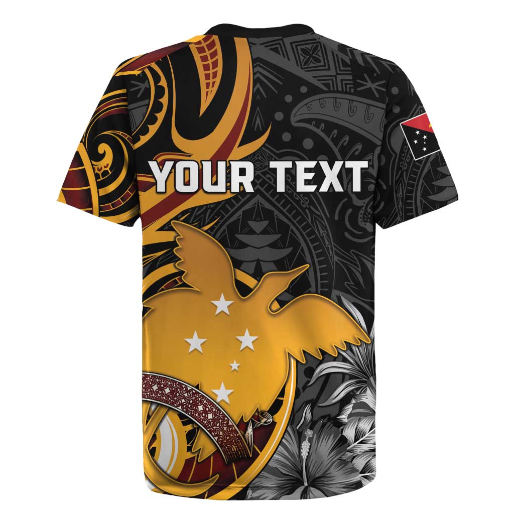Personalised Papua New Guinea Rugby Jersey Happy 50th Independence Anniversary - Polynesian Pride