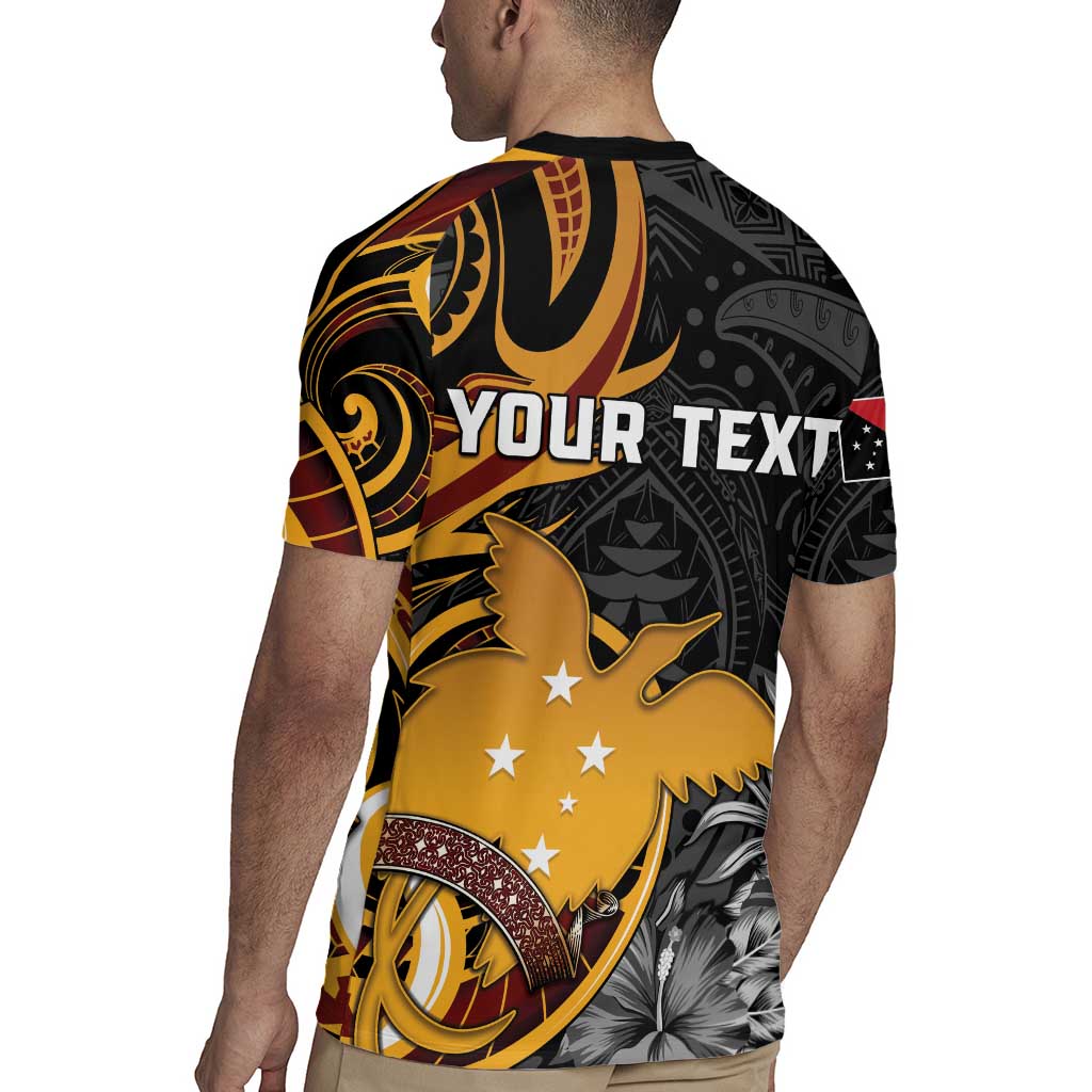 Personalised Papua New Guinea Rugby Jersey Happy 50th Independence Anniversary - Polynesian Pride