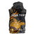 Papua New Guinea Sleeveless Zip Hoodie Happy 50th Independence Anniversary - Polynesian Pride