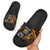 Papua New Guinea Slide Sandals Happy 50th Independence Anniversary - Polynesian Pride