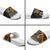 Papua New Guinea Slide Sandals Happy 50th Independence Anniversary - Polynesian Pride