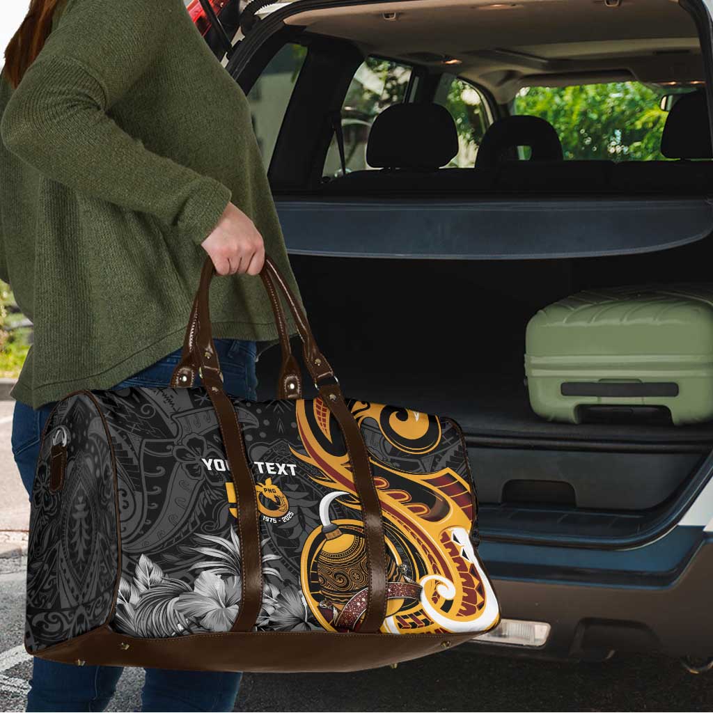 Papua New Guinea Travel Bag Happy 50th Independence Anniversary - Polynesian Pride