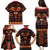 Papua Batik Motif Family Matching Puletasi and Hawaiian Shirt Papua Spirit Black Version - Polynesian Pride