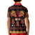 Papua Batik Motif Kid Polo Shirt Papua Spirit Black Version - Polynesian Pride