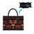 Papua Batik Motif Leather Bag Papua Spirit Black Version - Polynesian Pride